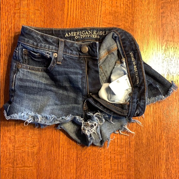 american eagle shorts, vintage high rise - Picture 2 of 3